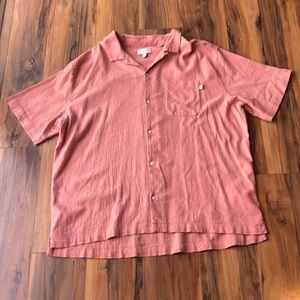 NWOT Urban Outfitters STANDARD CLOTH Liam Crinkle Shirt